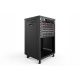16. Digitus Universal Equipment Cabinet, 19 Inch with Casters, 16U