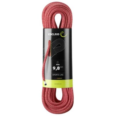 Edelrid 710790702000 climbing rope Red 70000 mm 9.8 mm Polyamide 1 pc.
