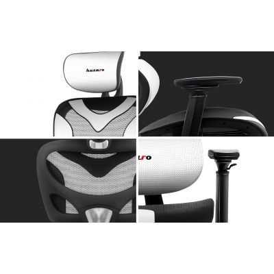 12. Huzaro Combat 8.0 White Gaming Chair