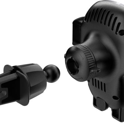 8. Dudao Automatic Car Holder with Built-in Qi 15W Wireless Charger Gray (F20xs)