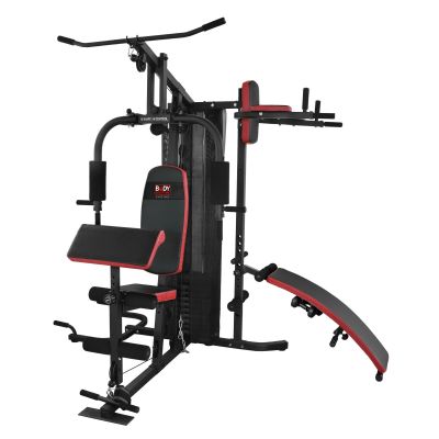 40. Multigym PRO BMG 4700 bench with weight stack 66kg