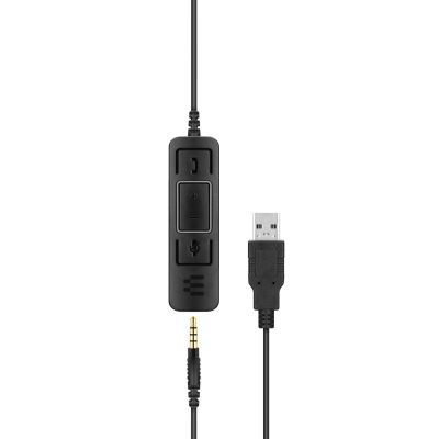 7. Epos SC75 ML Professional Series USB-A Wired On-Ear Headphones