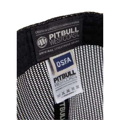5. PitBull Mesh Dogs Flat Snapback Trucker Cap - 629011918900