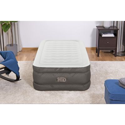 3. Bestway 69048 / 23 Air Mattress Single Mattress Gray, White Unisex