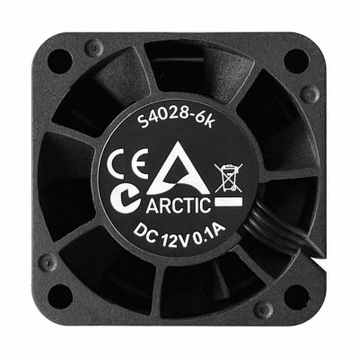 4. ARCTIC S4028-6K Computer Case Fan 4 cm Black 5 pcs.