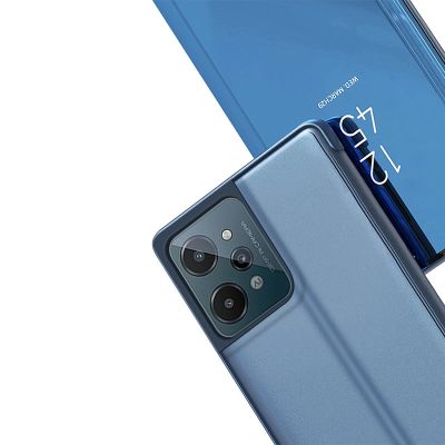7. Clear View Case cover for Realme C31 flip cover black