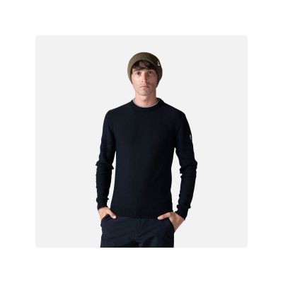3. Rossignol Stripes Rn Knit Sweater Black