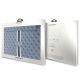 4. Guess 4G Printed Stripes cover for a 16" laptop - blue