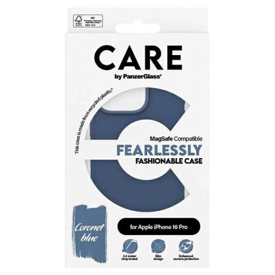 4. CARE by PanzerGlass Fashion Case iPhone 16 Pro 6.3" blue/blue MagSafe 1382