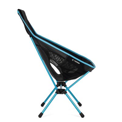 5. Helinox Chair One Highback (RE) 4-Leg Camping Chair Black, Blue