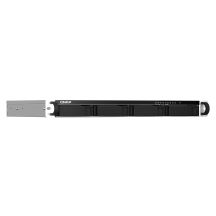 Qnap TS-464eU-8G, 1U, 4 x 2.5"/3.5" SATA, Intel Celeron N5105/N5095 4C/4T, 8GB RAM onboard (not expandable), 2 x 2.5GbE, Single PSU (not upgradeable to RP)