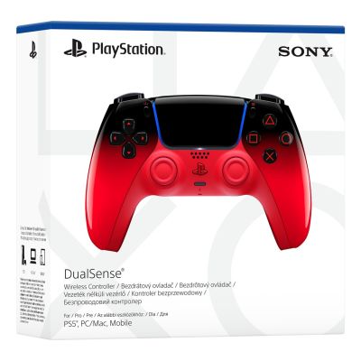 6. SONY PS5 DualSenseTechno Red New Edition controller