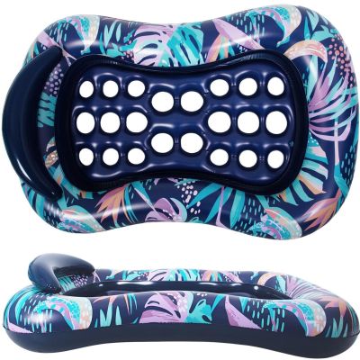 3. INFLATABLE MATTRESS 175x110x42CM FLOATING SUMMER NIGHT CHAIR 33359