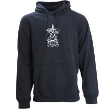 Vans Black Crazy Eddy 66 Loose Pullover Hoodie - VN000JE7BLK