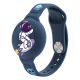 AirTag Case Silicone Wristband for Kids - Navy Blue with Astronaut