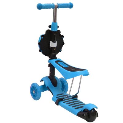 3. BALANCE SCOOTER 3IN1 ENERO BIEDRONKA BLUE