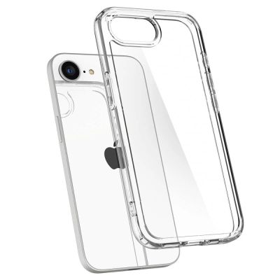 7. Spigen Ultra Hybrid Case for iPhone 16e / 17e - Transparent