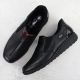 4. Women’s black leather wedge shoes Rieker 47253-00