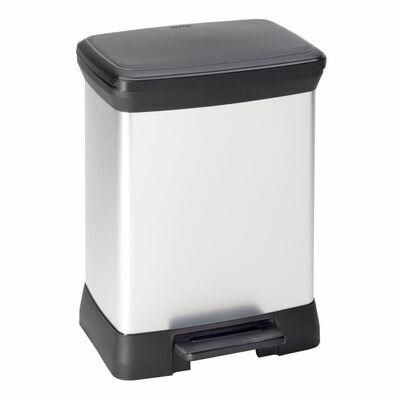CURVER DECO BIN 30L / IML METALLIC WASTE BIN