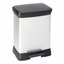 CURVER DECO BIN 30L / IML METALLIC WASTE BIN