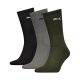 Puma Crew Socks 3 Pairs Black, Gray, Green 880355 28