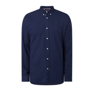 TOMMY HILFIGER MEN'S COTTON CASHMERE SHIRT