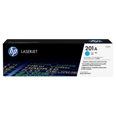 4. HP 201A Original LaserJet Cartridge, Cyan