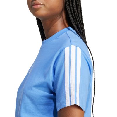 18. adidas Essentials 3-Stripes Cotton T-shirt W JV7361