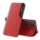 Eco Leather View Case an elegant case with a flap and stand function for Samsung Galaxy A73 red