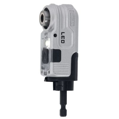 14. DEWALT HEX Right Angle Attachment with LED Light