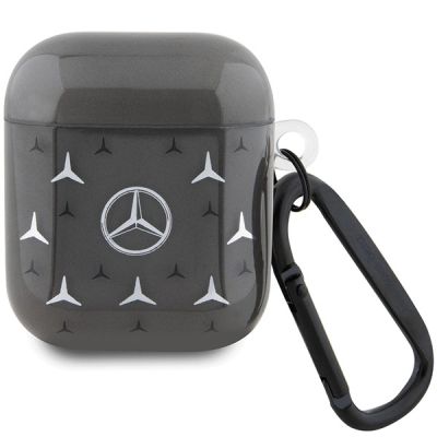 Mercedes MEA28DPMGS AirPods 1/2 cover black/black Large Star Pattern