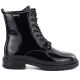 2. Women's leather ankle boots, patent leather, black Big Star UU274613