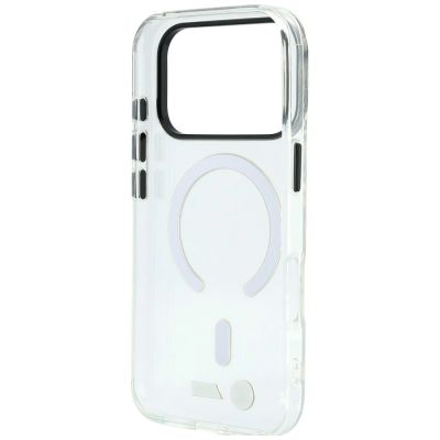7. BMW M IML Glossy Metal Logo & Trims MagSafe Case for iPhone 18 Pro Max / 17 Pro Max - Transparent
