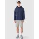 6. Men's sweatshirt with hood, open, 4F 4FWSS25TSWSM1749-22S