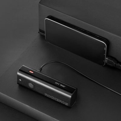 6. Rockbros RHL600 front bicycle light 600lm 2600mAh IPX6 - black