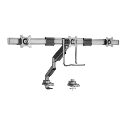3. Accessories: Desk Mount 17"-27"/3TFT 360 Gas Spring 6kg Solid Silver Retail