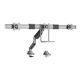 3. Accessories: Desk Mount 17"-27"/3TFT 360 Gas Spring 6kg Solid Silver Retail