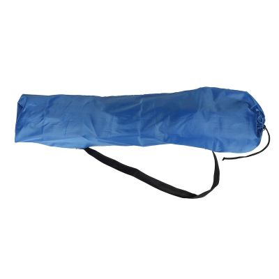 18. BEACH CHAIR WITH ARMRESTS 55x58x64CM FOLDABLE BLUE