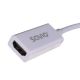 3. SAVIO cl-57 Adapter (Mini DisplayPort M - HDMI F; 0.10m; white)