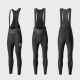 2. Rockbros YDCK012-1 Long Fleece Bib Tights with Pad Size S - Black