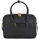 2. Women’s PU Handbag with Laptop Compartment, Black, SEMI LINE