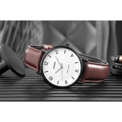 6. Men's Watch CASIO MTP-VT03BL-7BDF + BOX