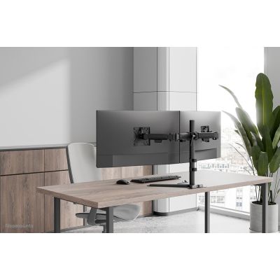 7. Neomounts DS45-600BL2 monitor mount/stand for monitors up to 81.3 cm (32"), Desk, Black