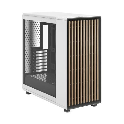 3. Fractal Design North XL RC Chalk TG Transparent Case, Midi-Tower, ATX, Tempered Glass - White