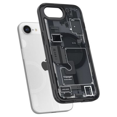 6. Spigen Ultra Hybrid MagSafe Case for iPhone 16e / 17e Zero One - Black