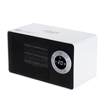 10. Ceramic fan heater with LCD Adler