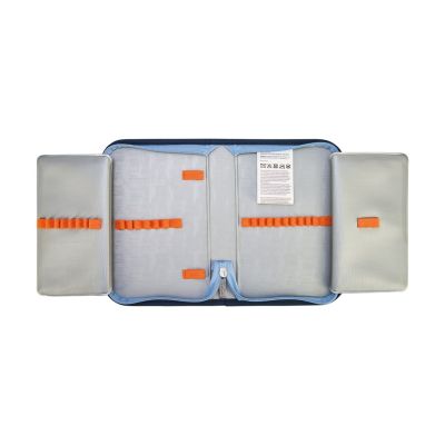 9. Herlitz UltraLight Plus TechMech School Backpack Set Boy Polyester Blue, Orange