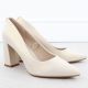 3. Pearl beige pointed toe pumps Sergio Leone PB216