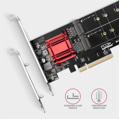 4. Axagon PCEM2-ND M.2 internal adapter