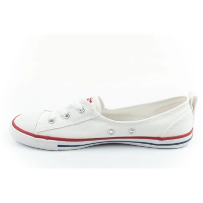 2. Converse women's Chuck Taylor All Star Ballet Lace sports shoes white